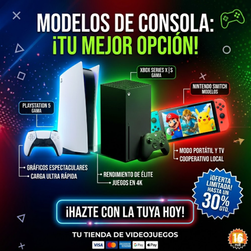 Modelos de consolas